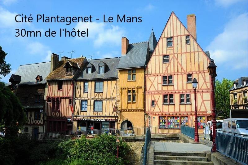 Hotel-Restaurant Ricordeau Loué Kültér fotó